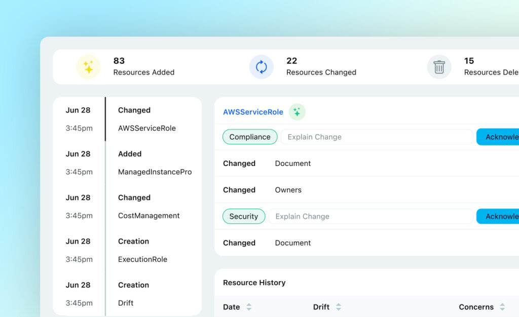 Opscompass Configuration Drift Dashboard