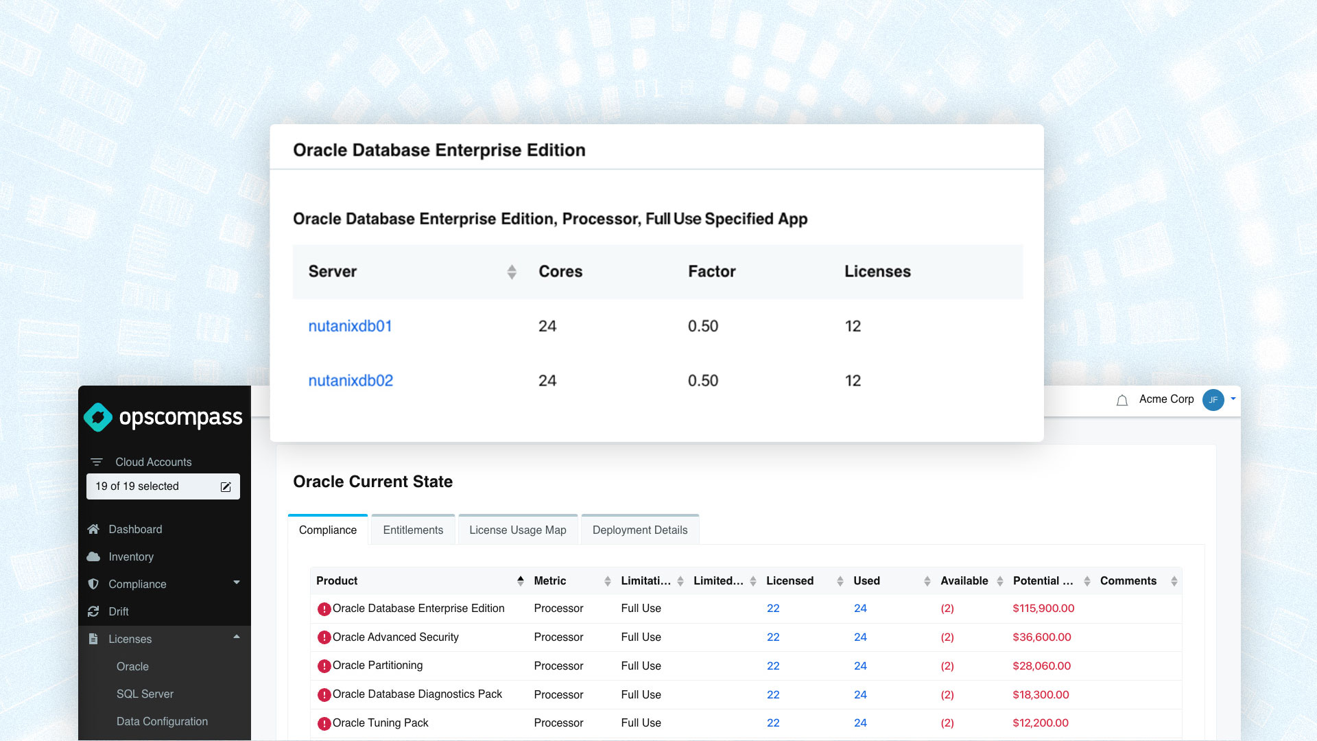 Best Practices for Migrating Oracle Databases to Nutanix AHV - dashboard screen